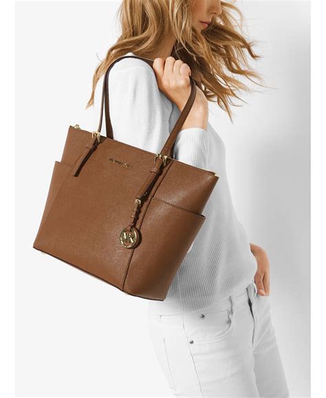 michael kors jet set east west tote macy& 39|jet set top zip tote.